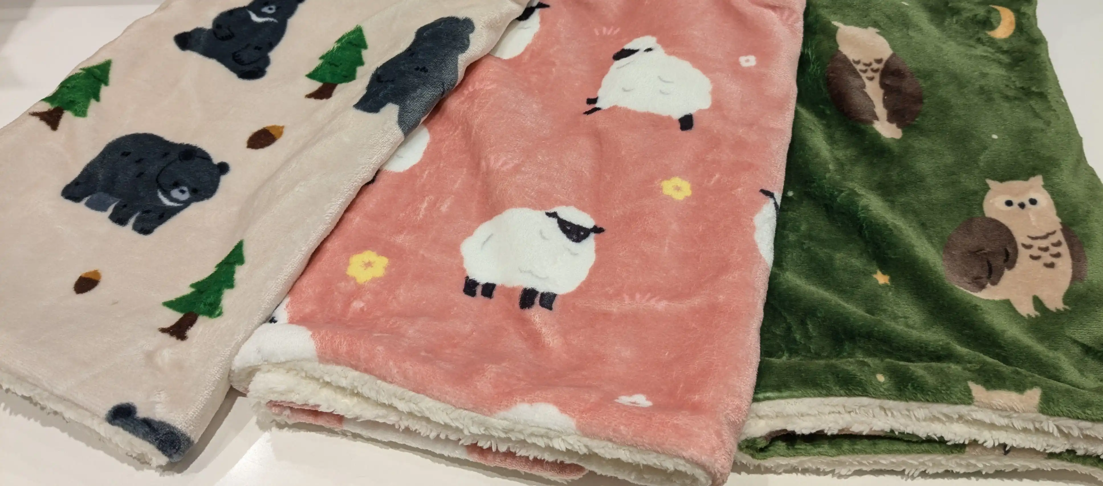 かわいいブランケットが入荷しました！