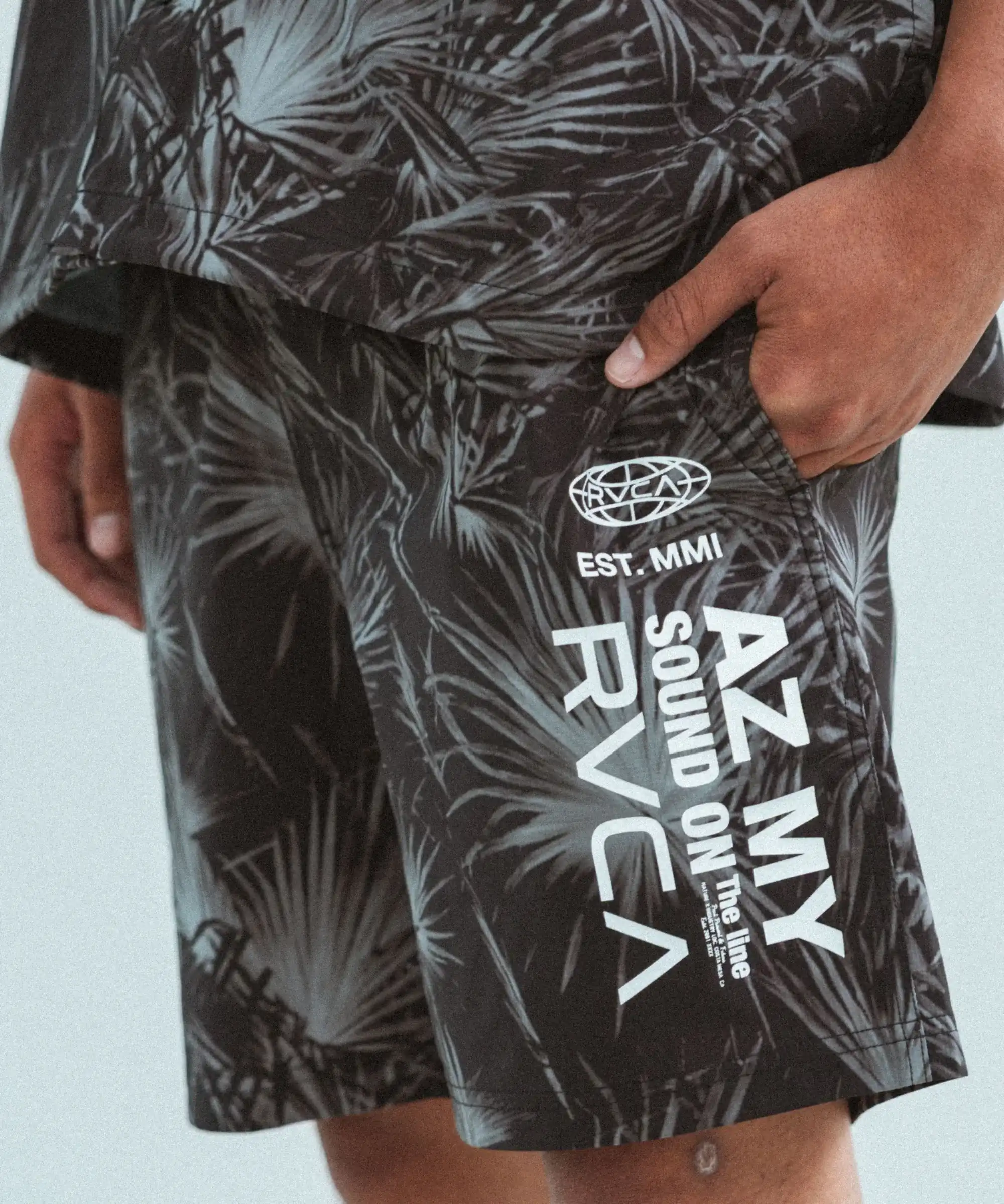 RVCA×AZULBYMOUSSY 　SHORTS