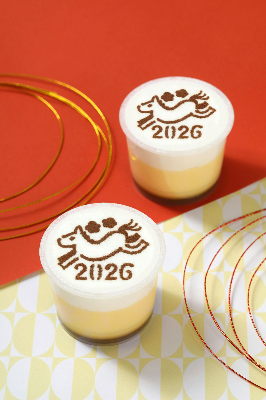 プリン専門店の干支プリン🐴