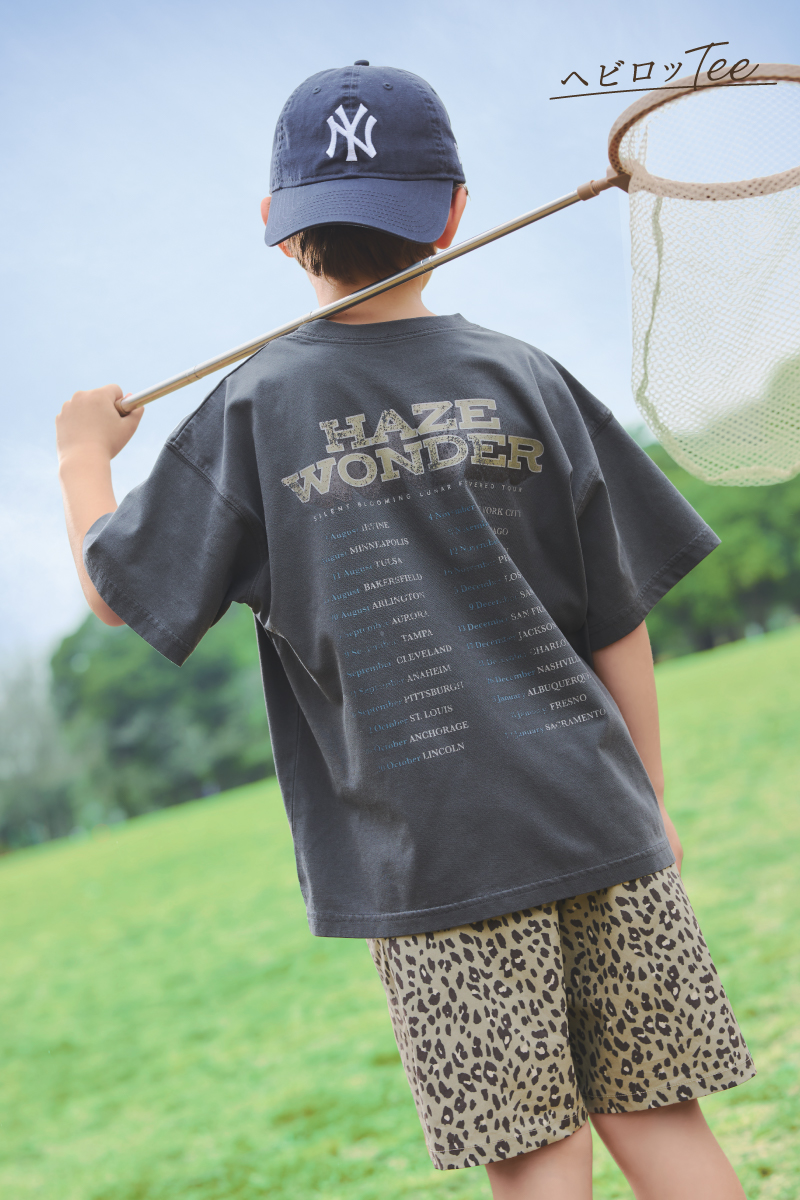 キッズTシャツの定番！ヘビロッTEEからヴィンテージ素材登場！