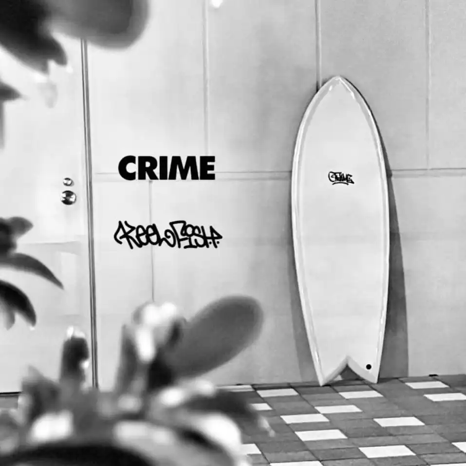 【CRIME SURFBOARDS】 "KEEL FISH"