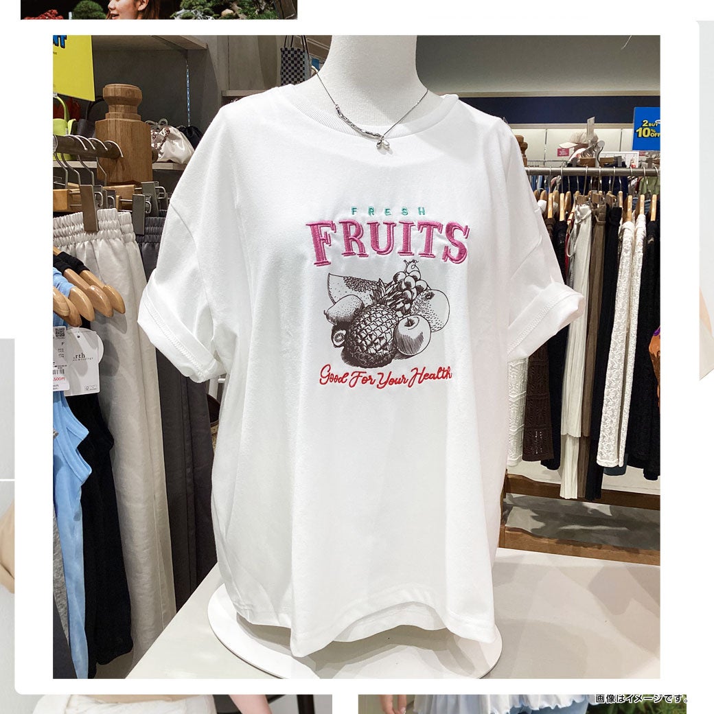 刺繍Tシャツ