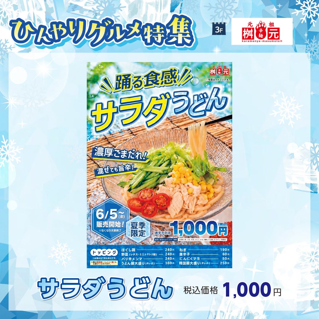 サラダうどん