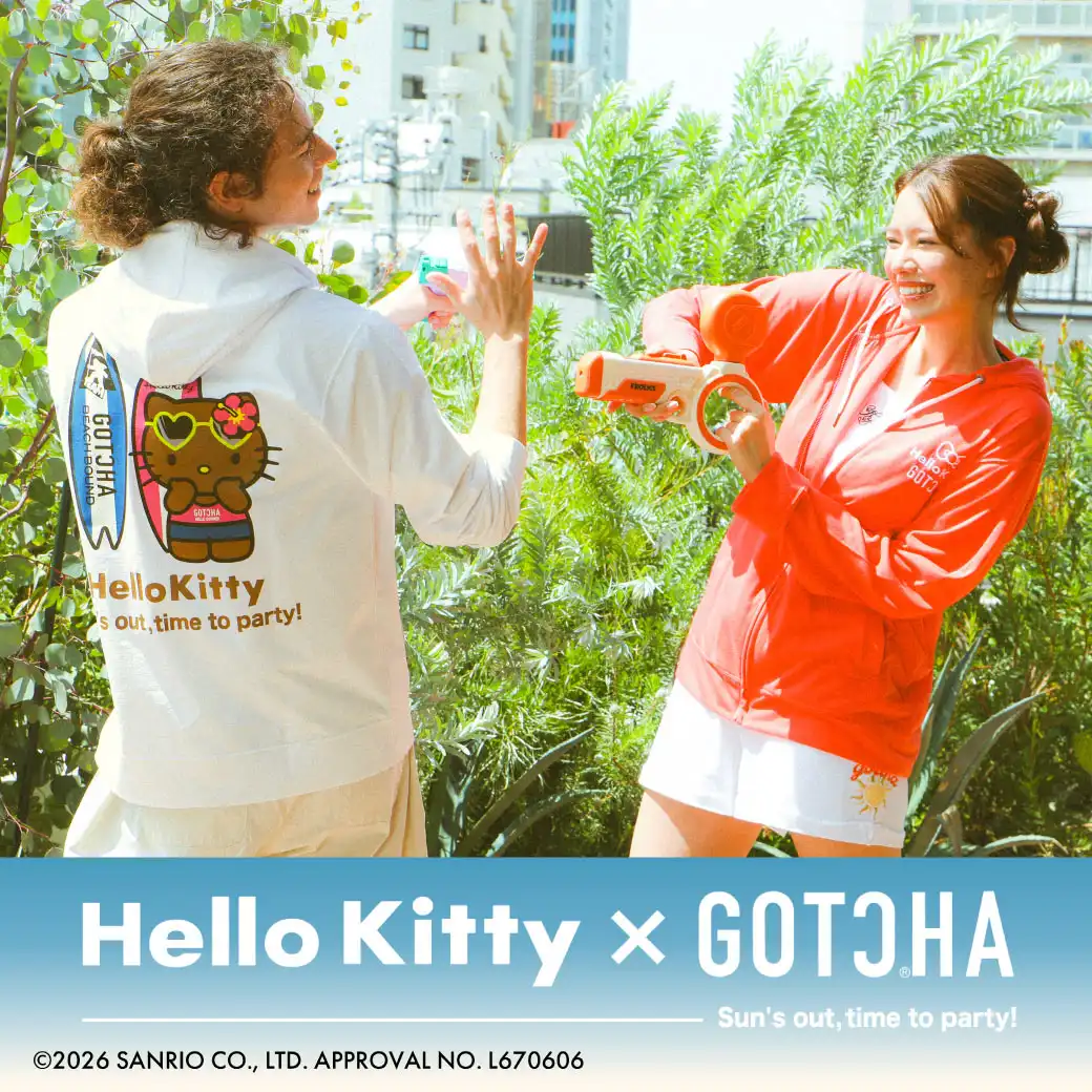GOTCHA × 日焼けキティコラボ第2弾
