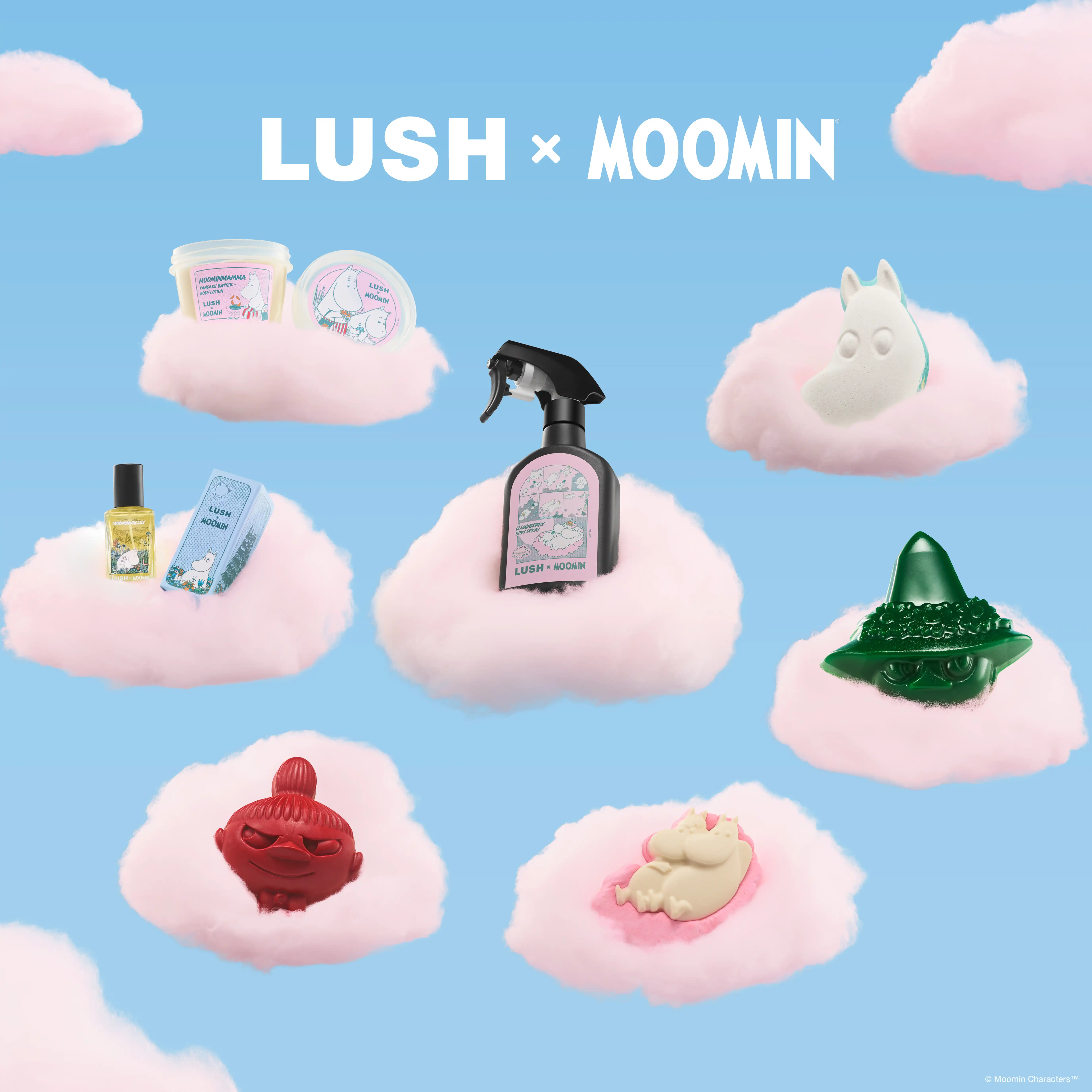 ムーミン谷から届いたフレッシュな贈り物 LUSH×Moomin コラボアイテム誕生!