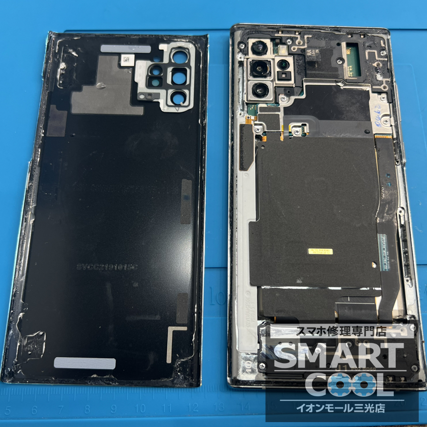 Galaxy Note10+ の バッテリー交換も当店へおまかせ！