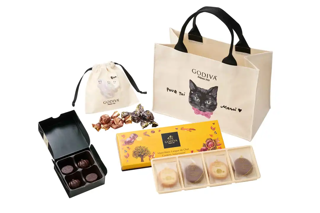ゴディバ ブラックキャット コレクション ハロウィン パーティセット
