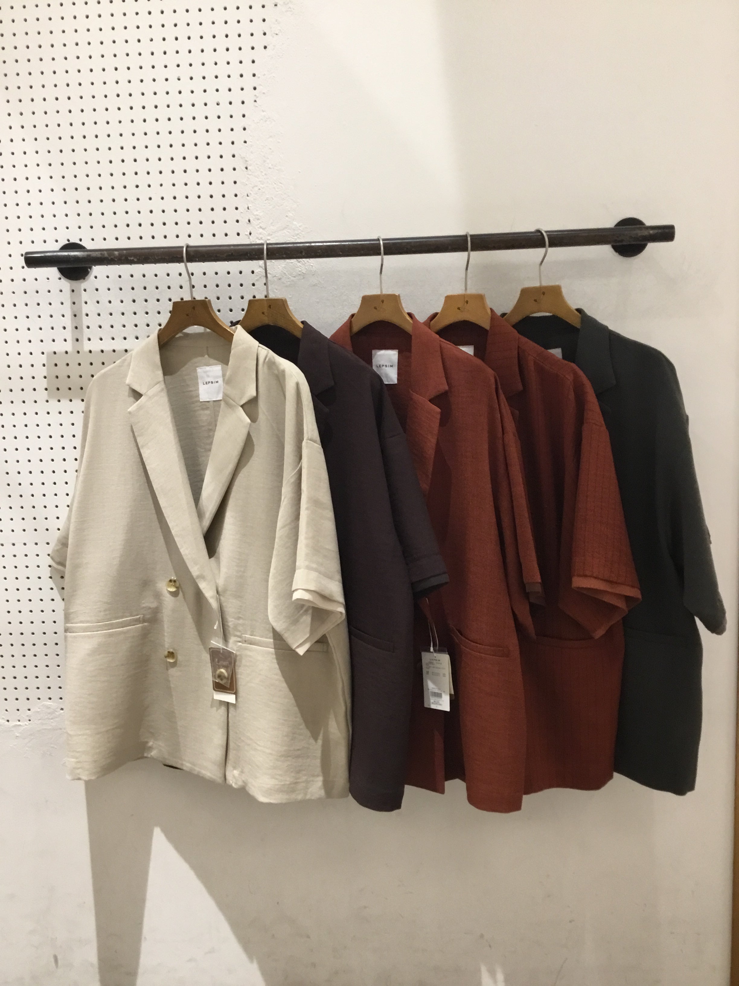 ニュース｜ショップニュース｜ LEPSIM☆リネンライクジャケット再入荷 