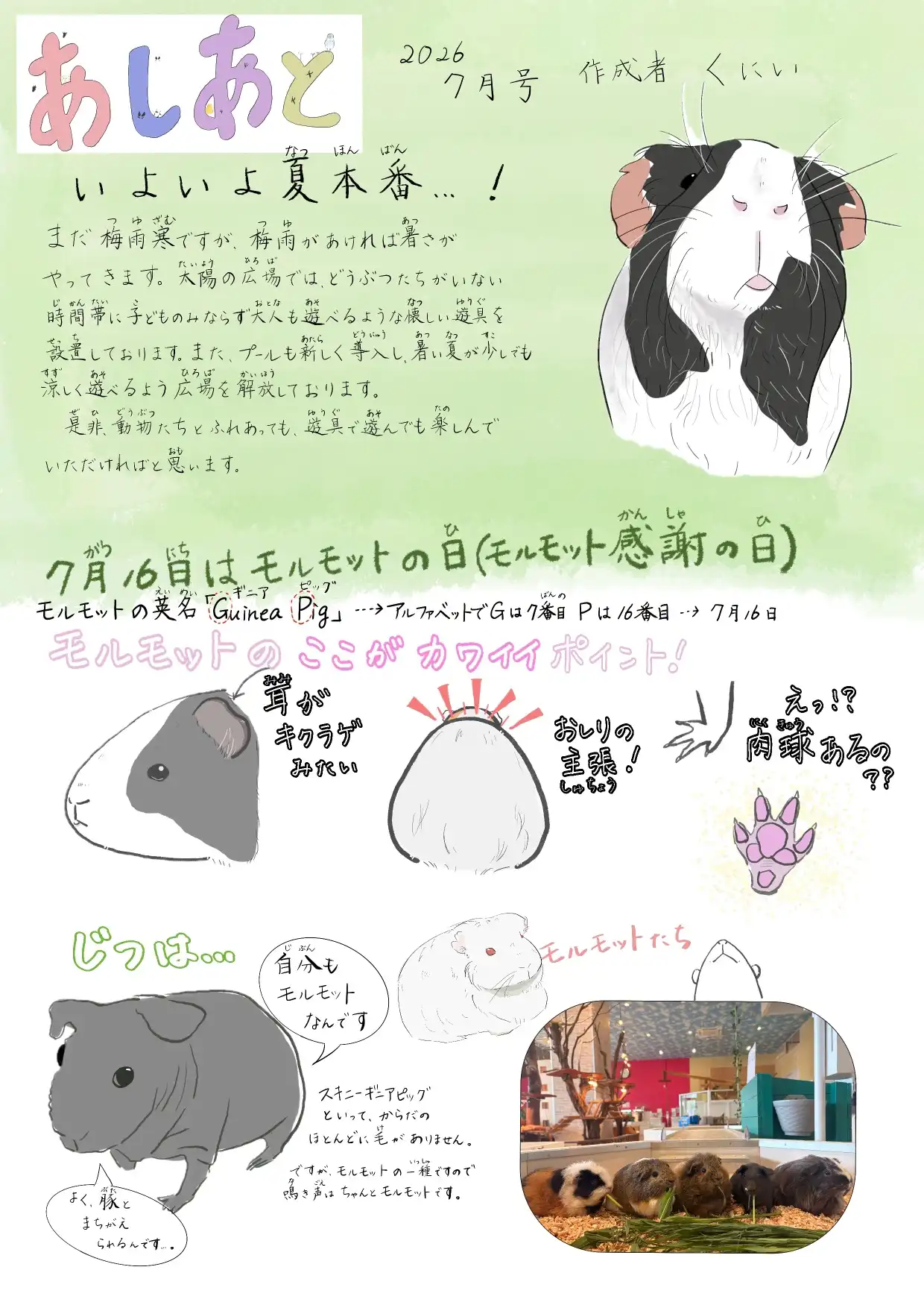 アニタッチPARK あしあと 毎月更新