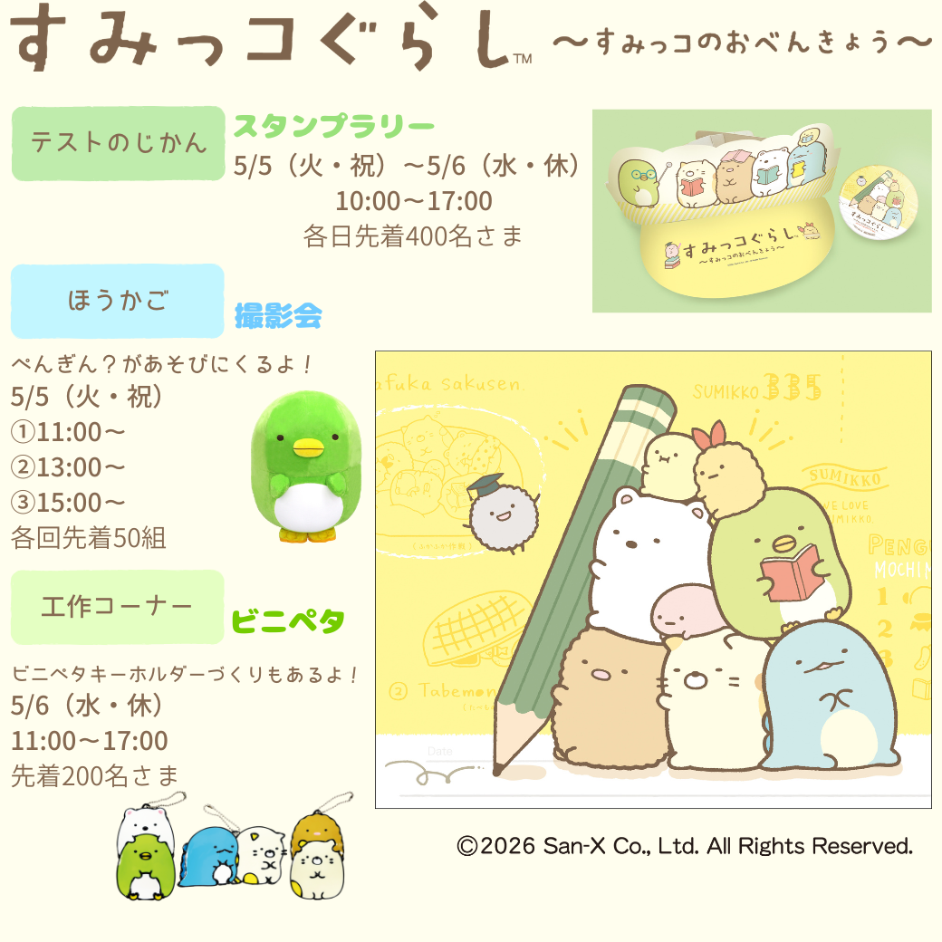 すみっコぐらし～すみっコのおべんきょう～