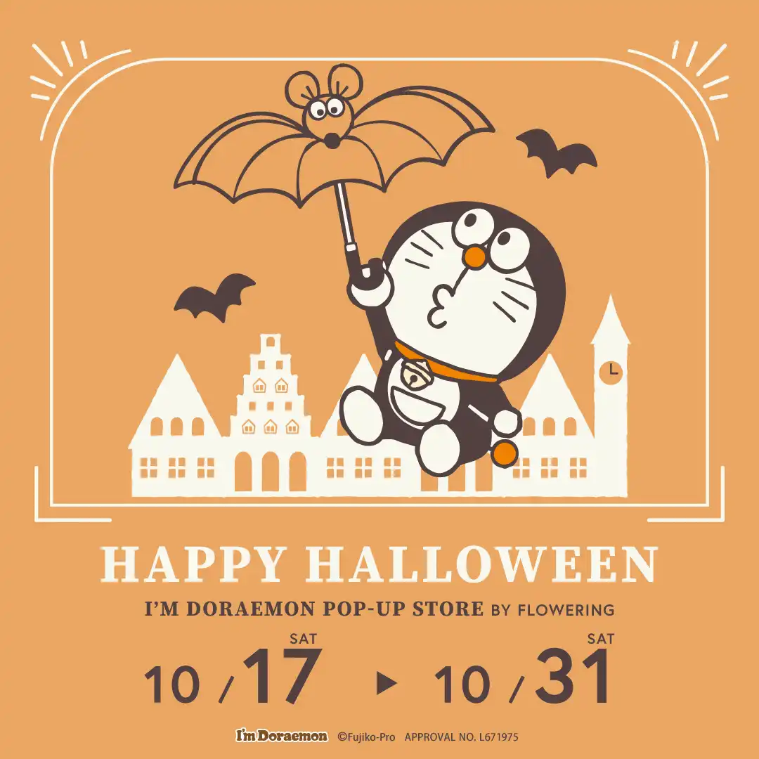 I’M DORAEMON POP-UP STORE BY FLOWERING