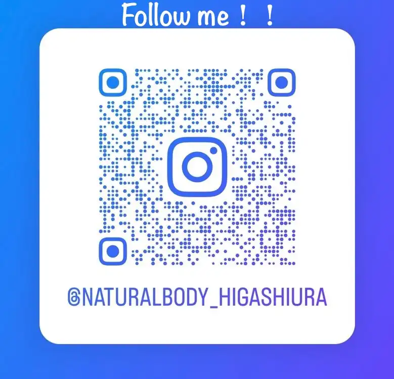 ナチュラルボディ、Instagram運営中です！！