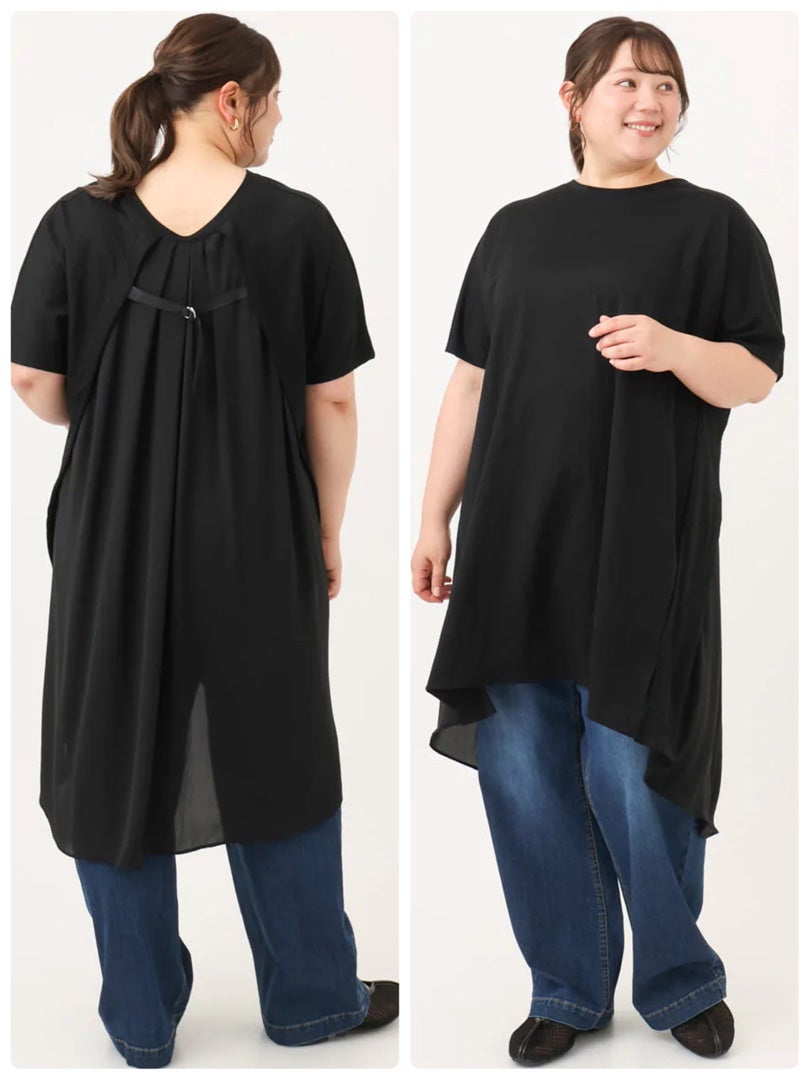 TO BE CHIC 取り外しファーストレッチデニムジャケット 黒 TO BE CHIC 