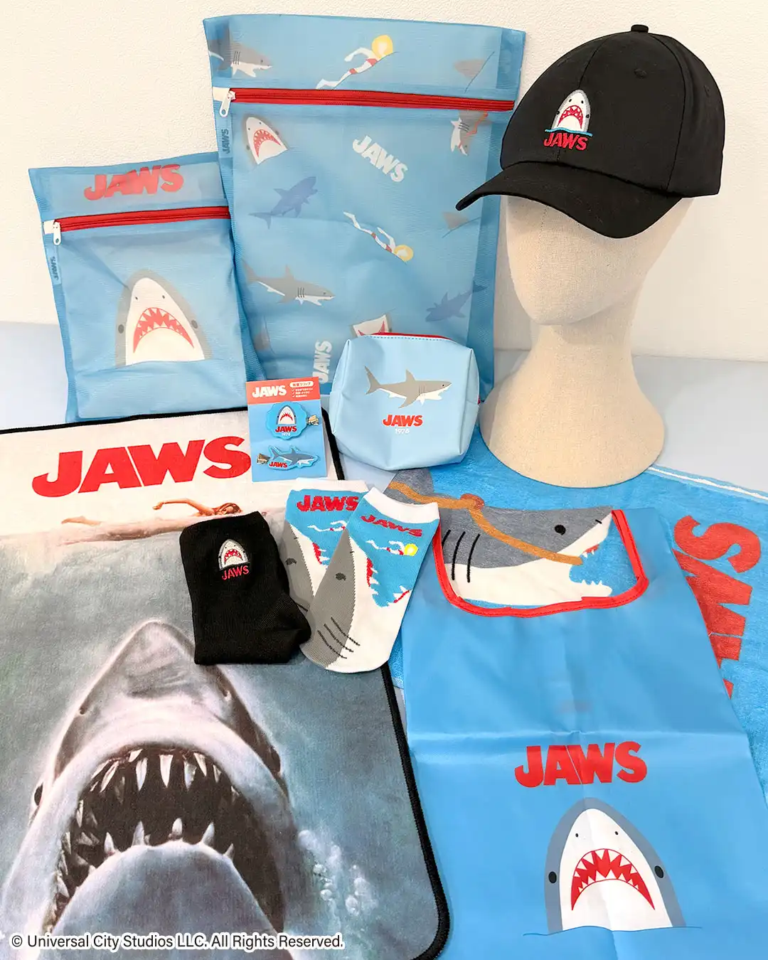 『ジュラシック・ワールド』『ジョーズ』とのコラボ雑貨が新登場!
