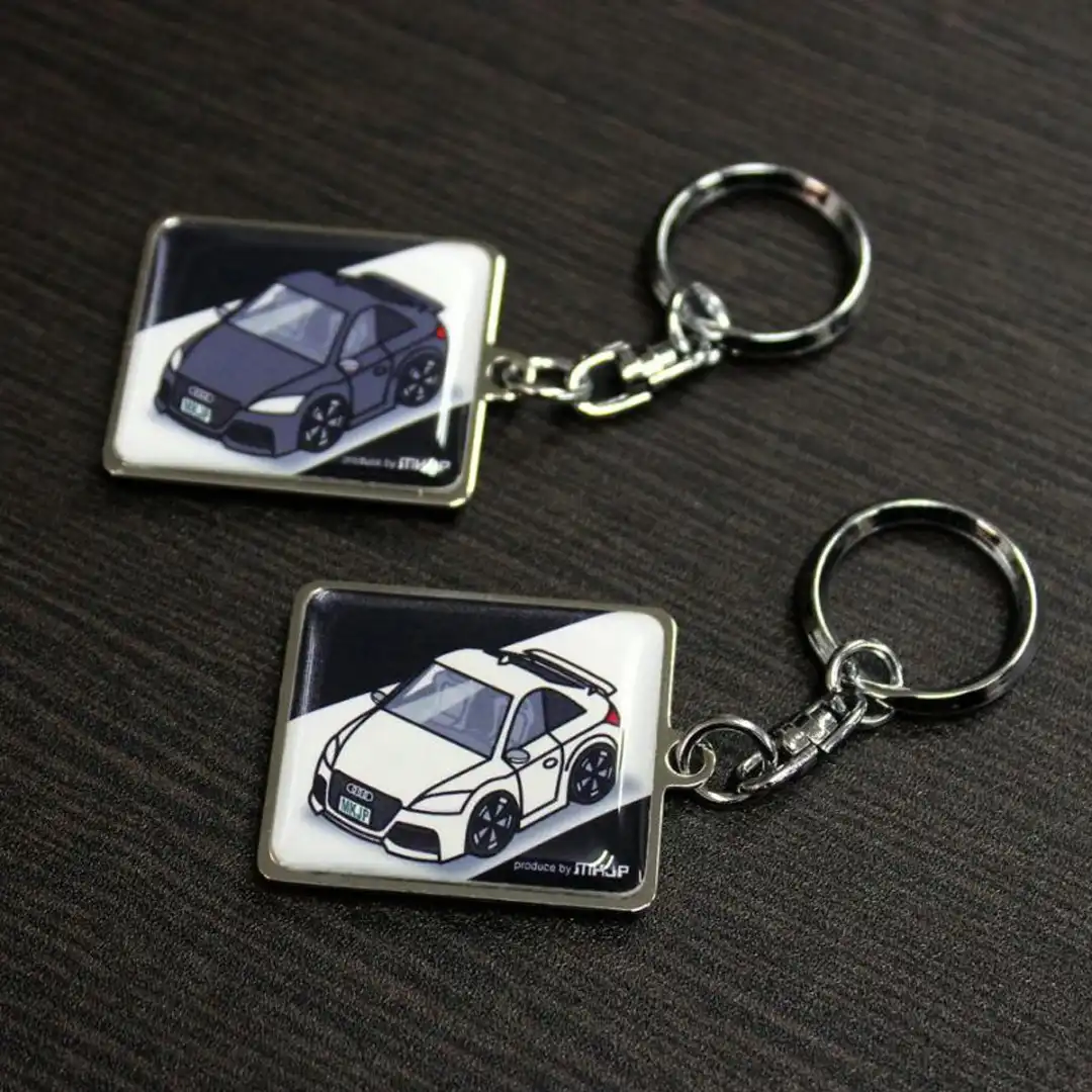 世界に一つ愛車のイラストキーホルダー製作・販売
