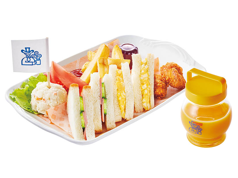 コメダ珈琲キッズメニュー