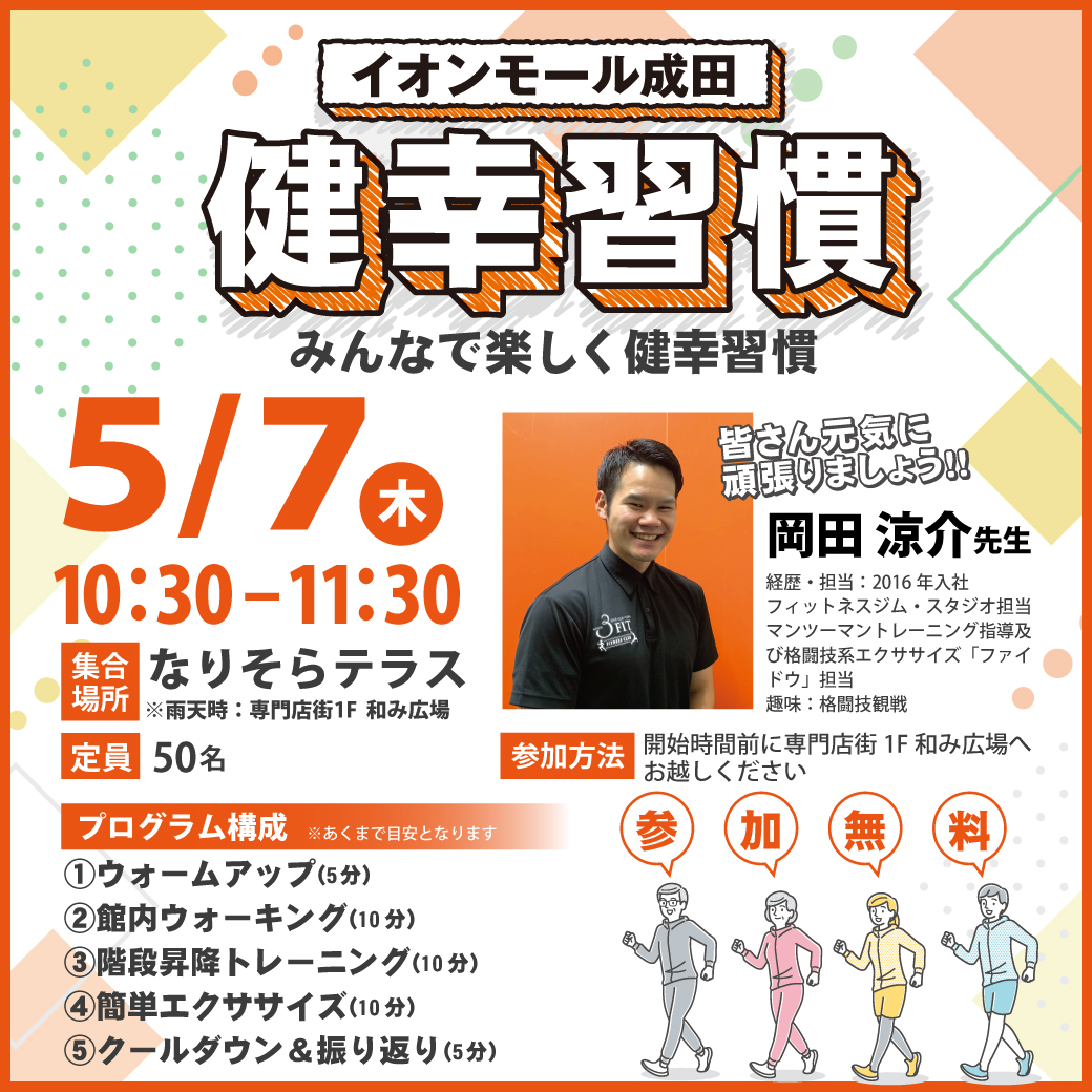 ＜3FIT＞健幸習慣