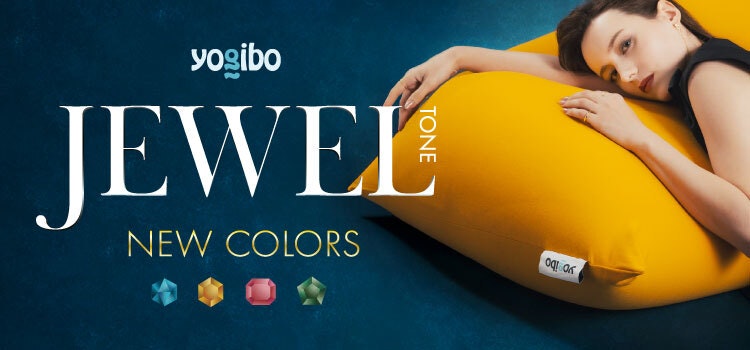 Yogibo Jewel Tone Series　全国販売開始