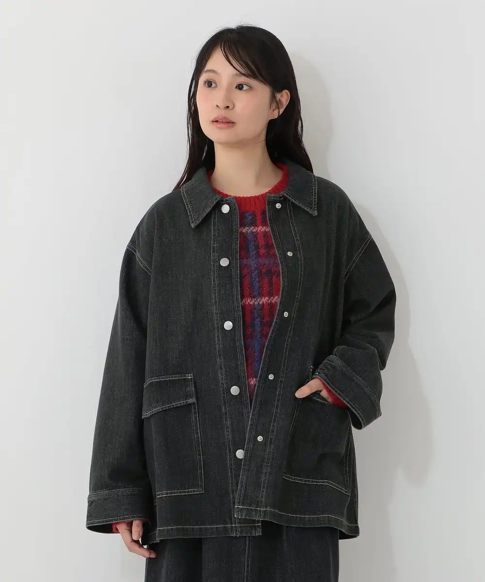 【アフタヌーンティー・リビング】春先から秋口まで使えるデニムジャケットをご紹介♪