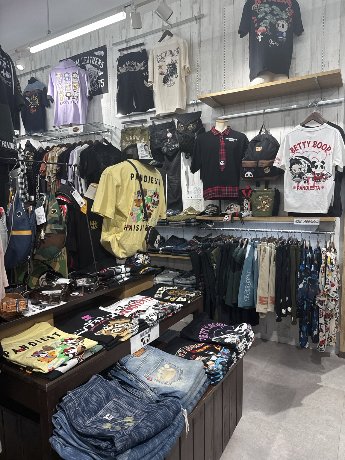 PANDIESTAコーナー移設&新作入荷