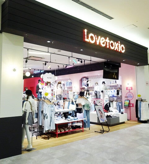 ショップ｜Lovetoxic（ラブトキシック）｜イオンモール草津