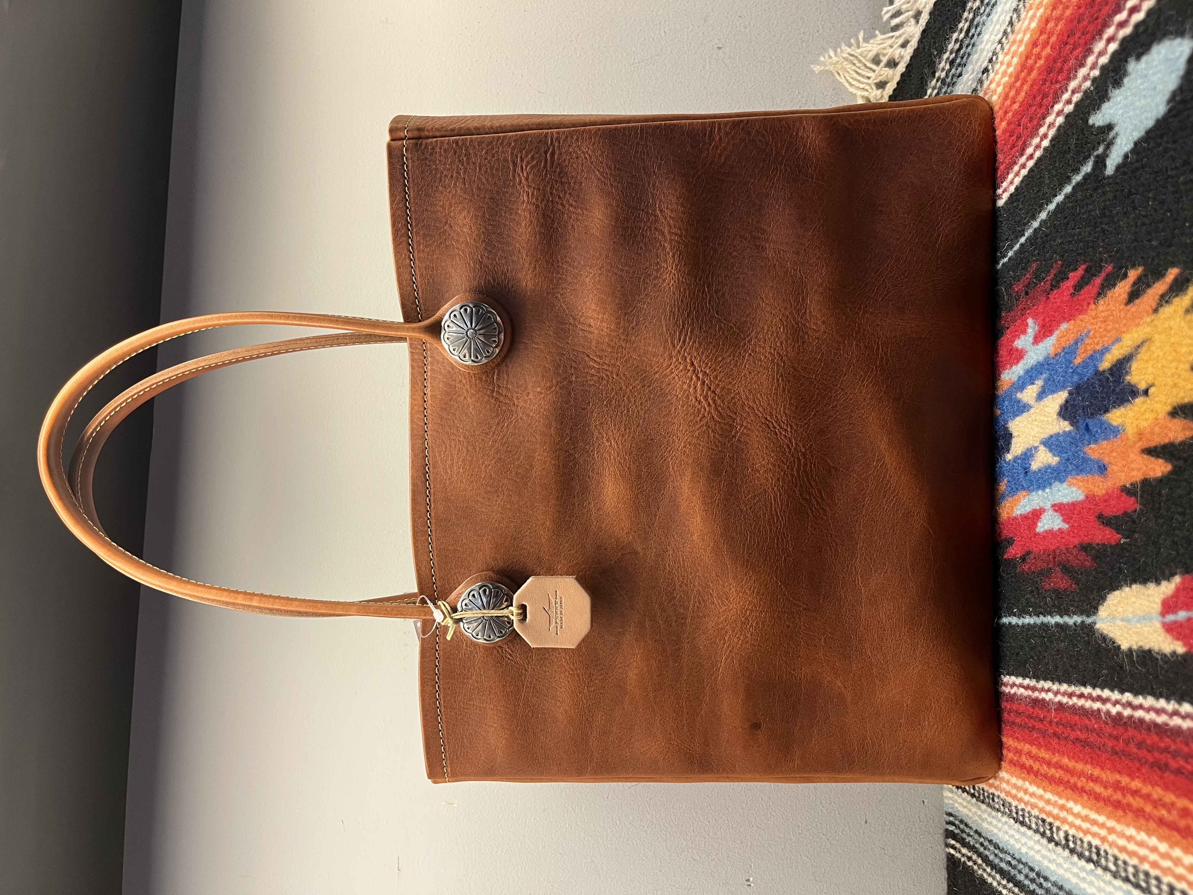 トートバッグ ヴィンテージレザー入荷！！