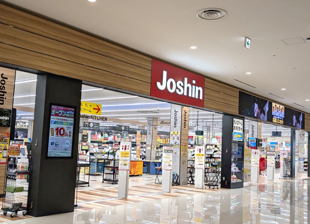 テープ Joshin, ELEVEN, AEON, ショップ｜Joshin｜イオンモール堺鉄砲町