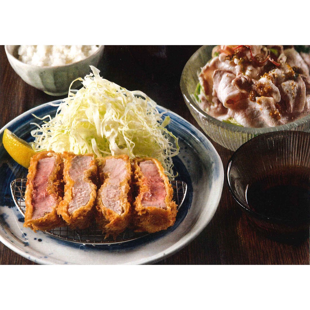 ヒレとんかつ 冷やし豚しゃぶ御膳
