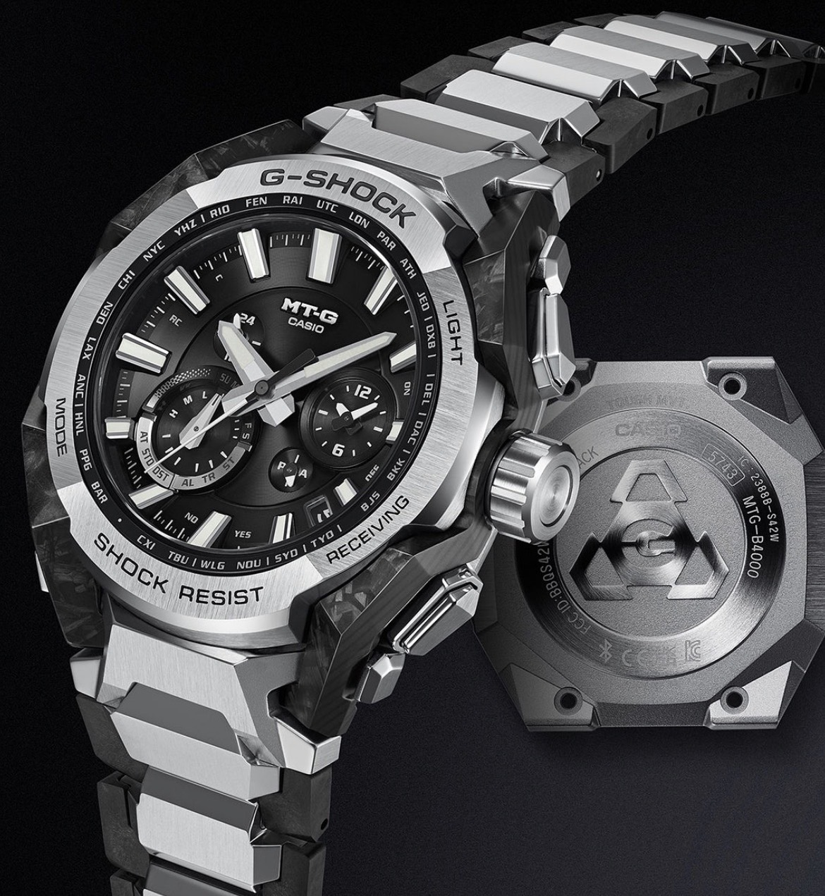 G-SHOCK  MTG-B4000D-1AJF  電波ソーラー Bluetooth