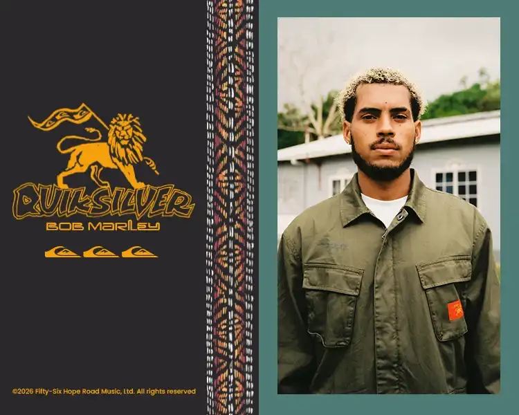 Bob Marley×QUIKSILVER