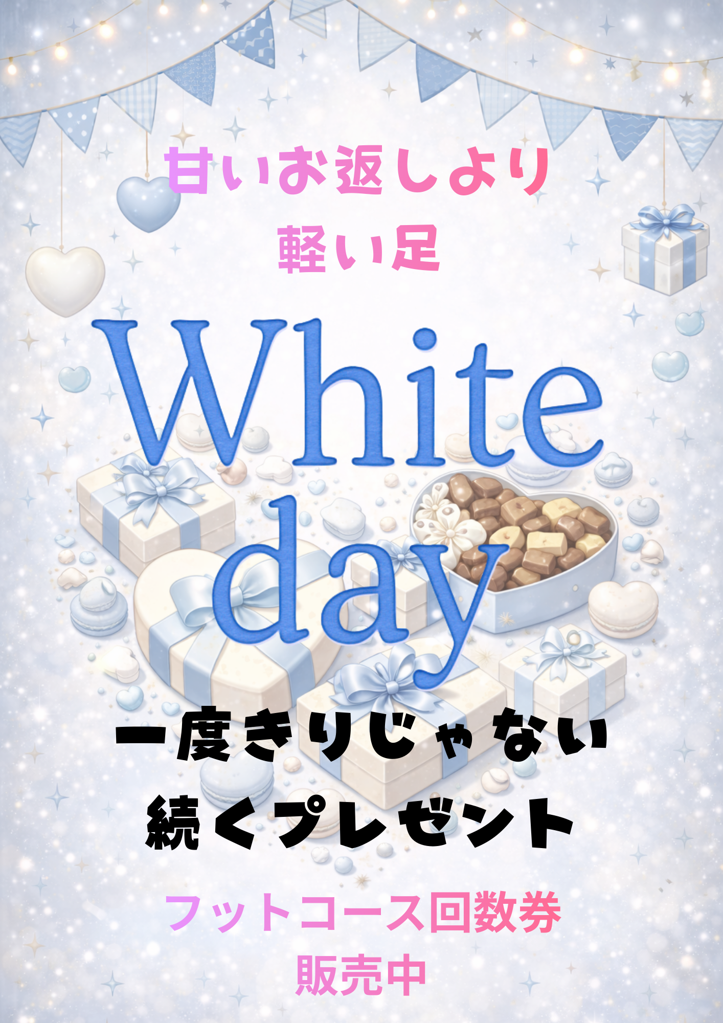 ホワイトデーのお返しは...