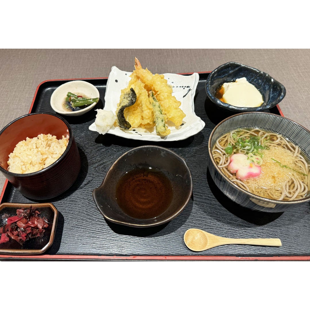 揚げたてサクサク天ぷら膳