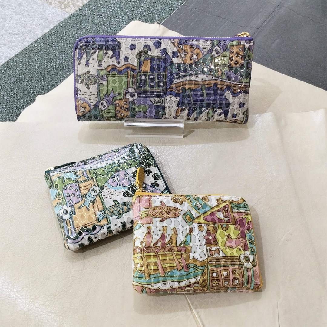 ピッグエナメル財布★