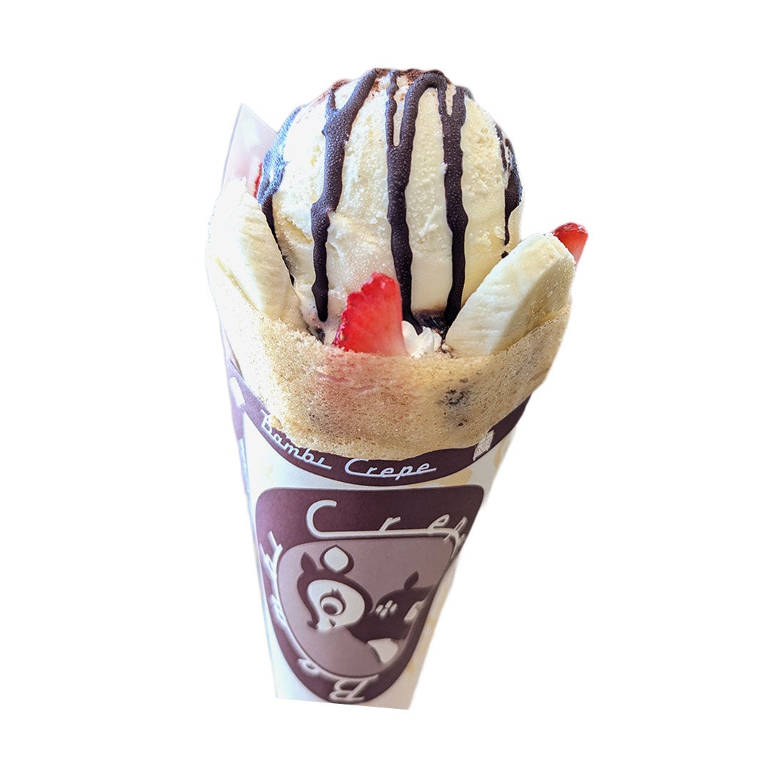 アイスストロベリーバナナチョコクリーム