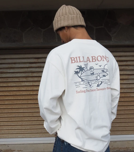 BILLABONG メンズ TWINNY ロンT 