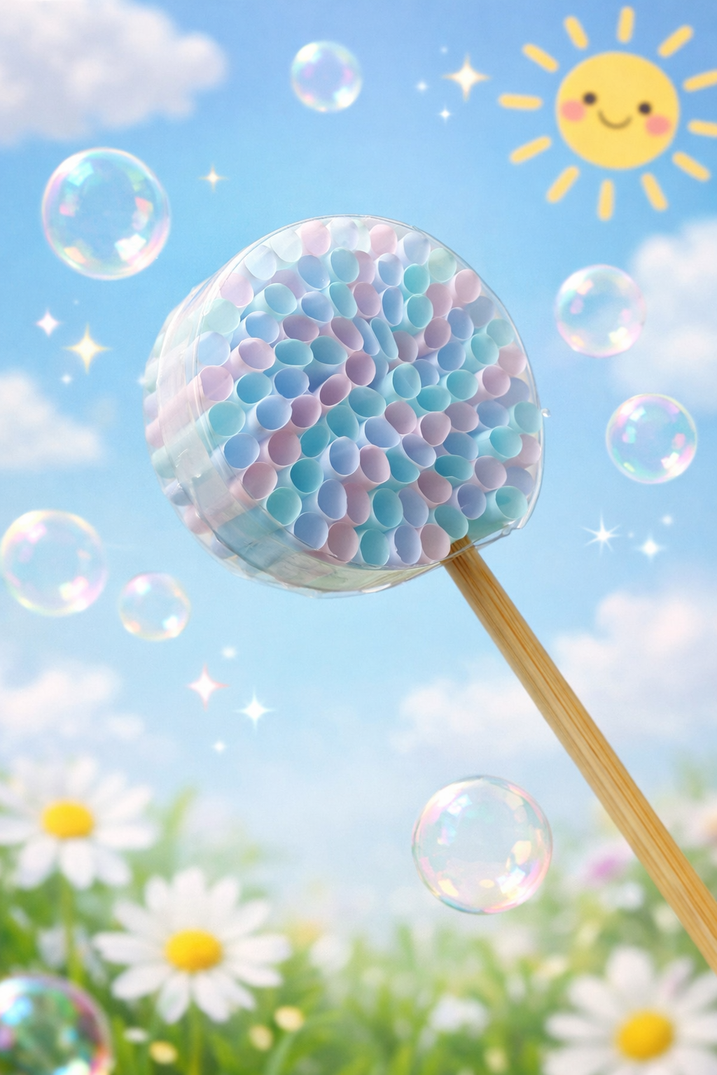 手作りシャボン玉を作ってあそぼう!