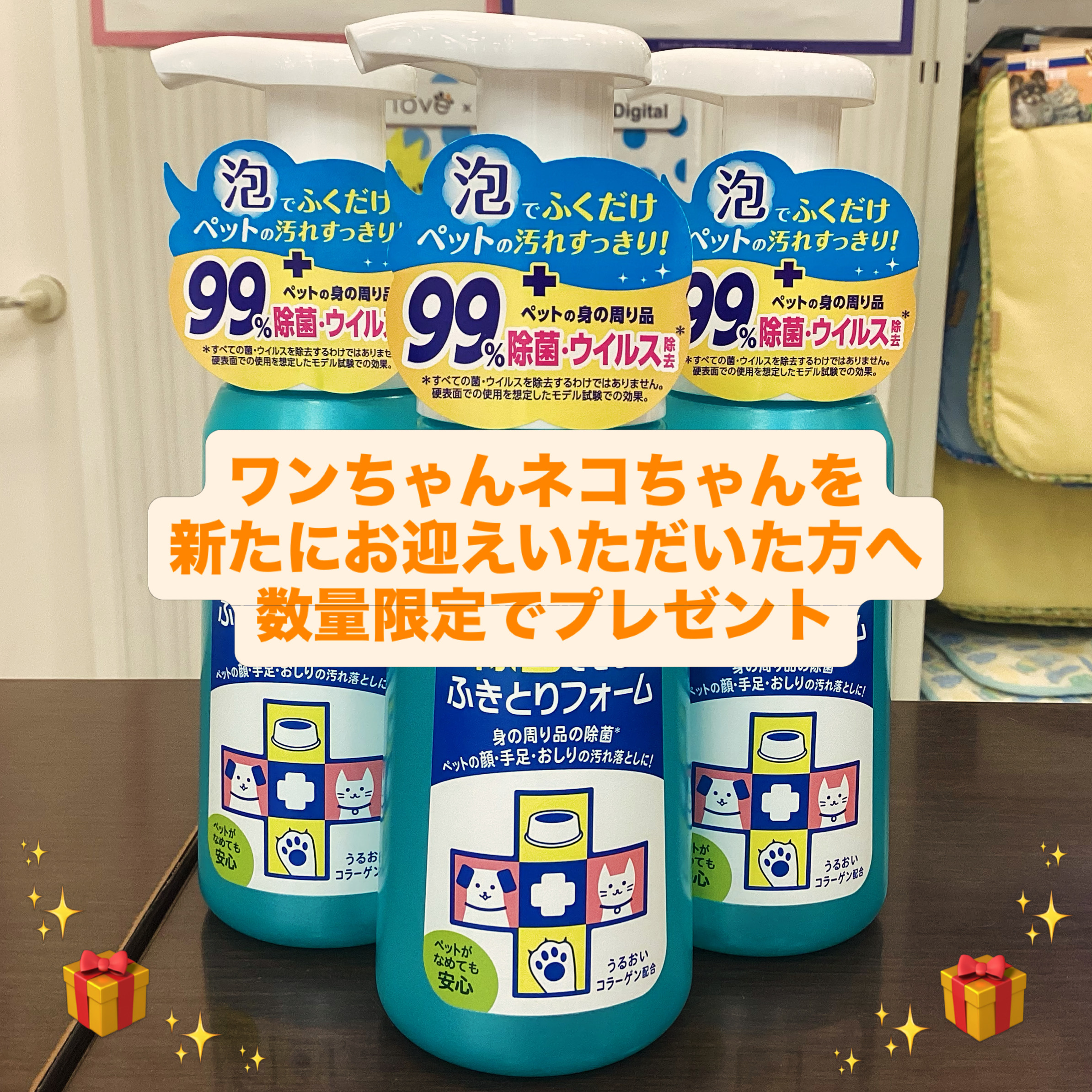 数量限定プレゼント開催中