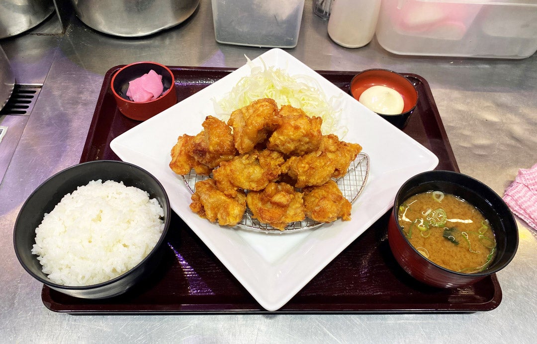 からあげマウンテン定食