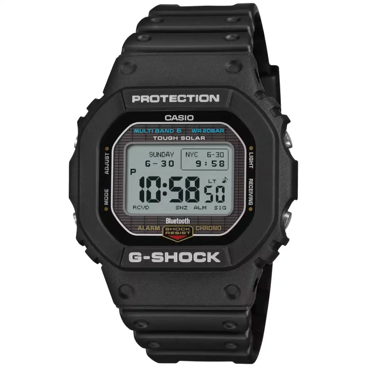 G-SHOCK 視認性の高い液晶が採用された人気モデル