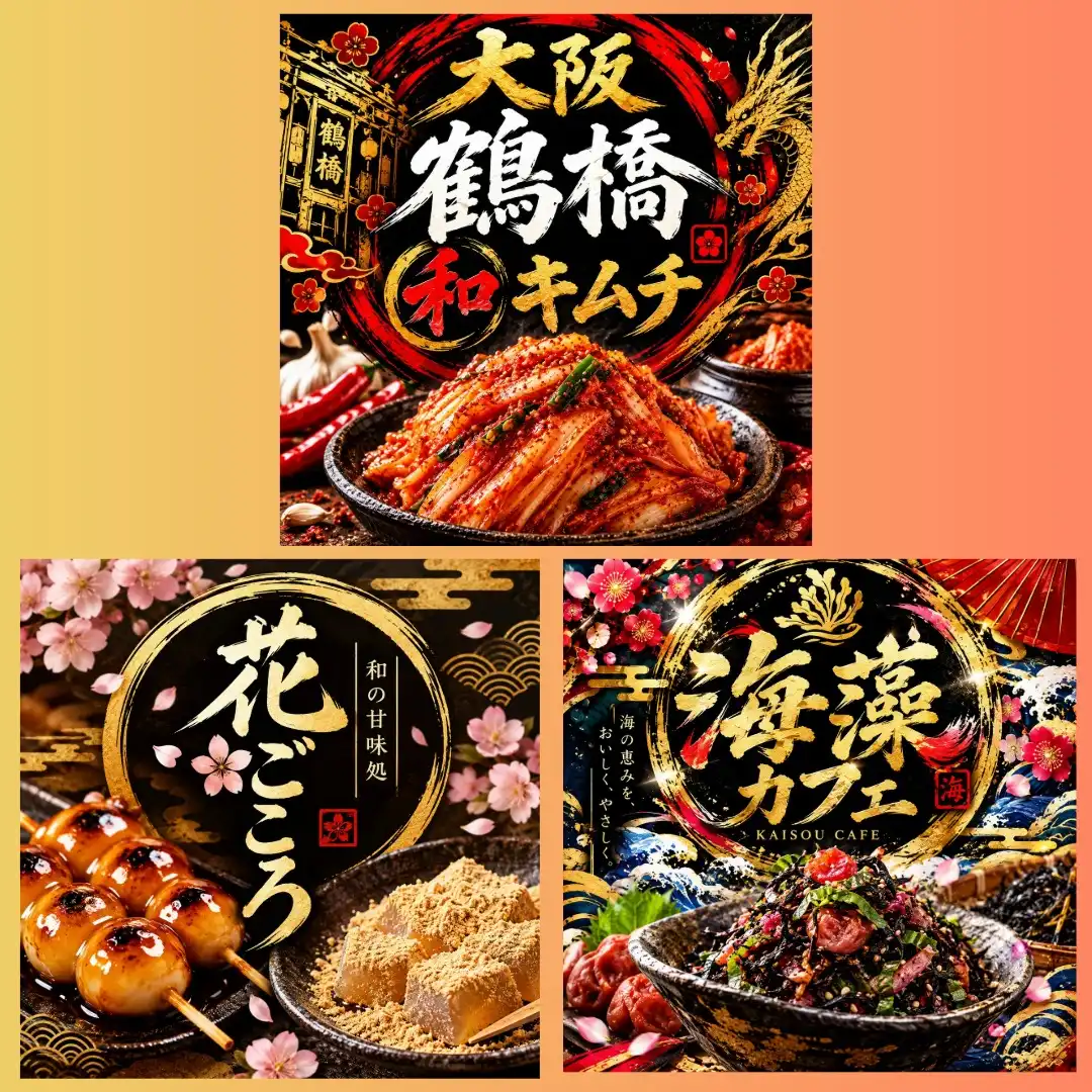 キムチ & 和菓子＆海藻カフェ