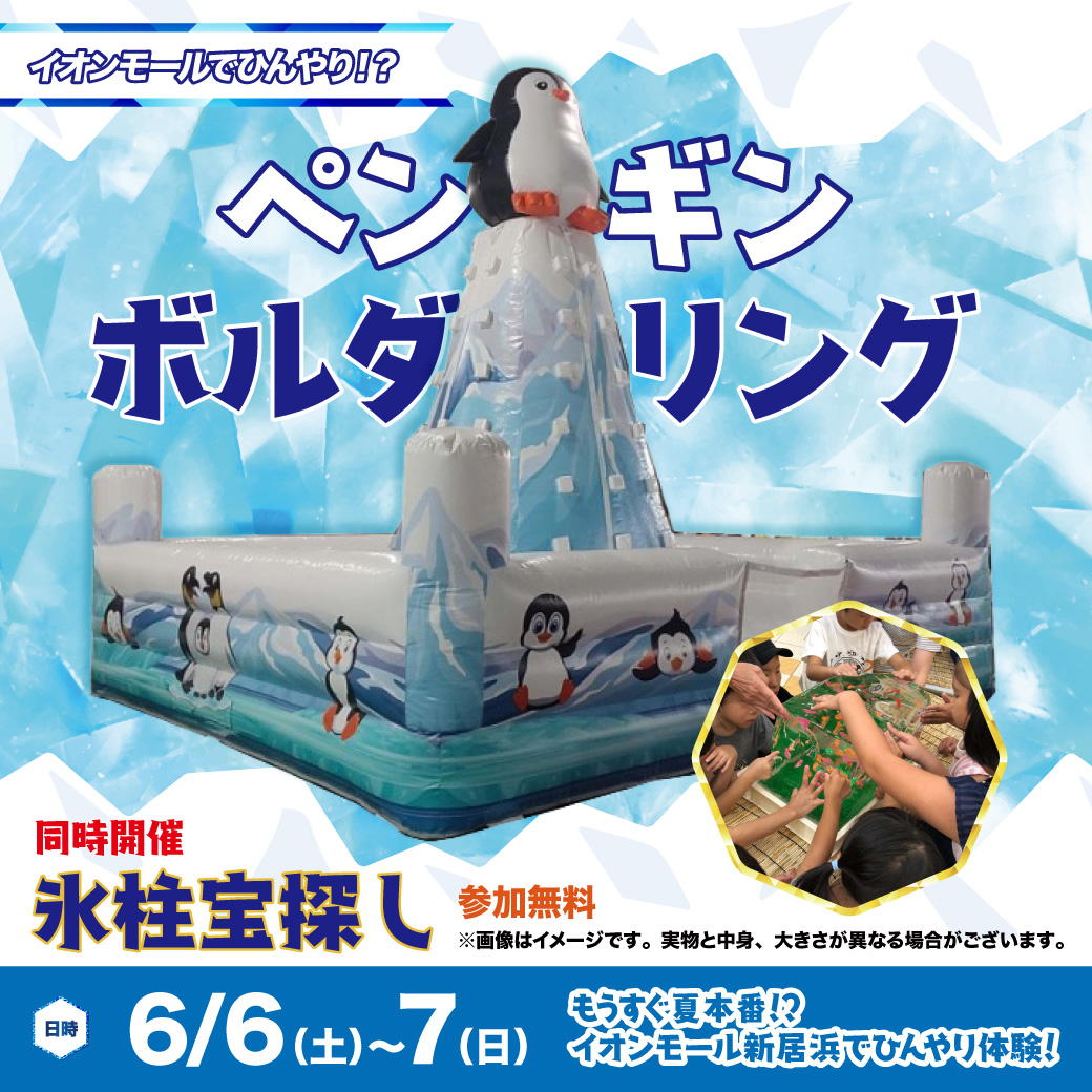 イベント｜ペンギン ボルダリング｜イオンモール新居浜