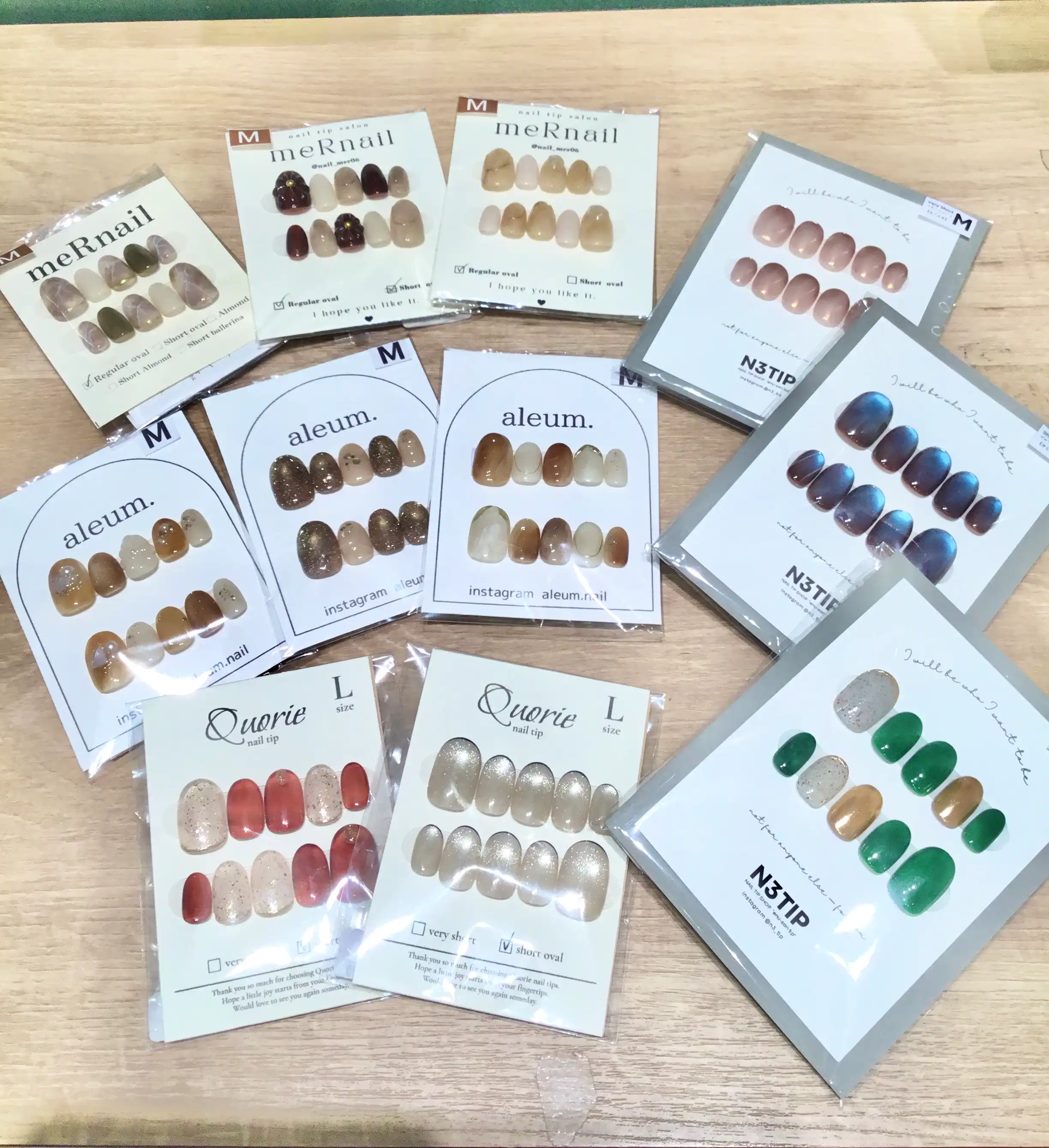 ★秋のネイルチップ入荷しております★