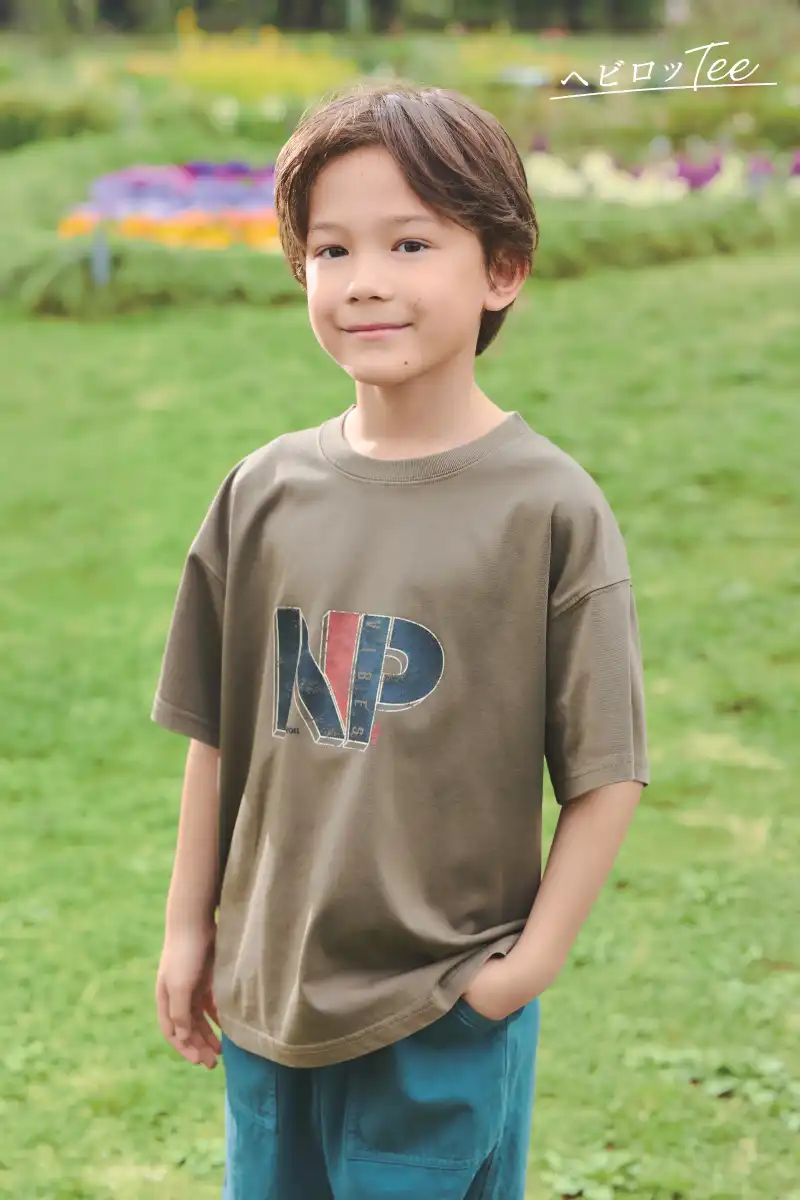 【キッズ】〈ヘビロッTEEヴィンテージ加工T〉のご紹介♪