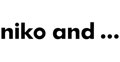 niko and...(ニコアンド)