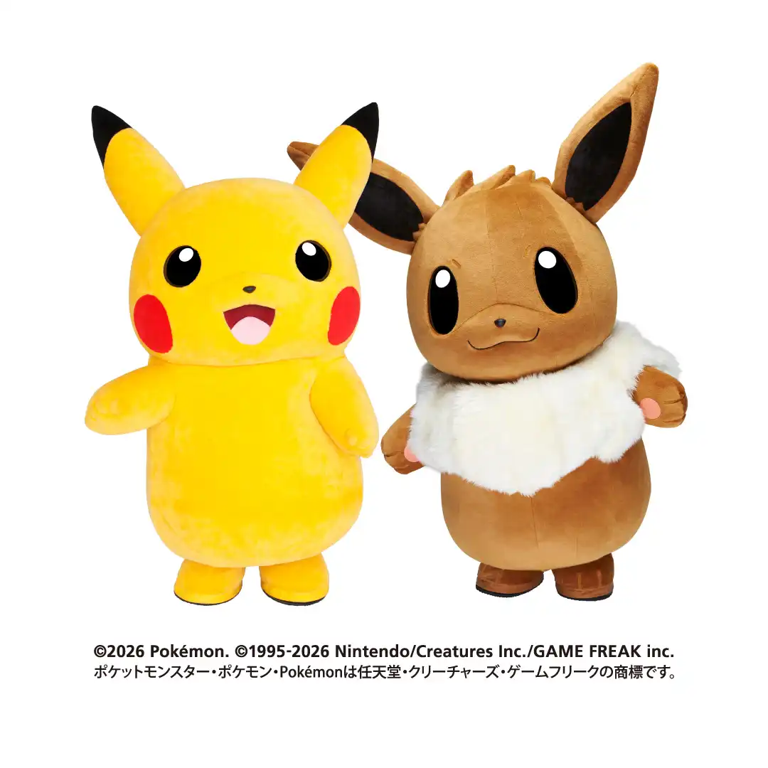 ピカチュウ&イーブイと写真撮影会！