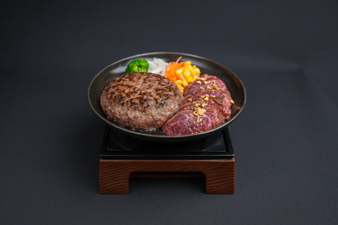 とろけるハンバーグ福よし