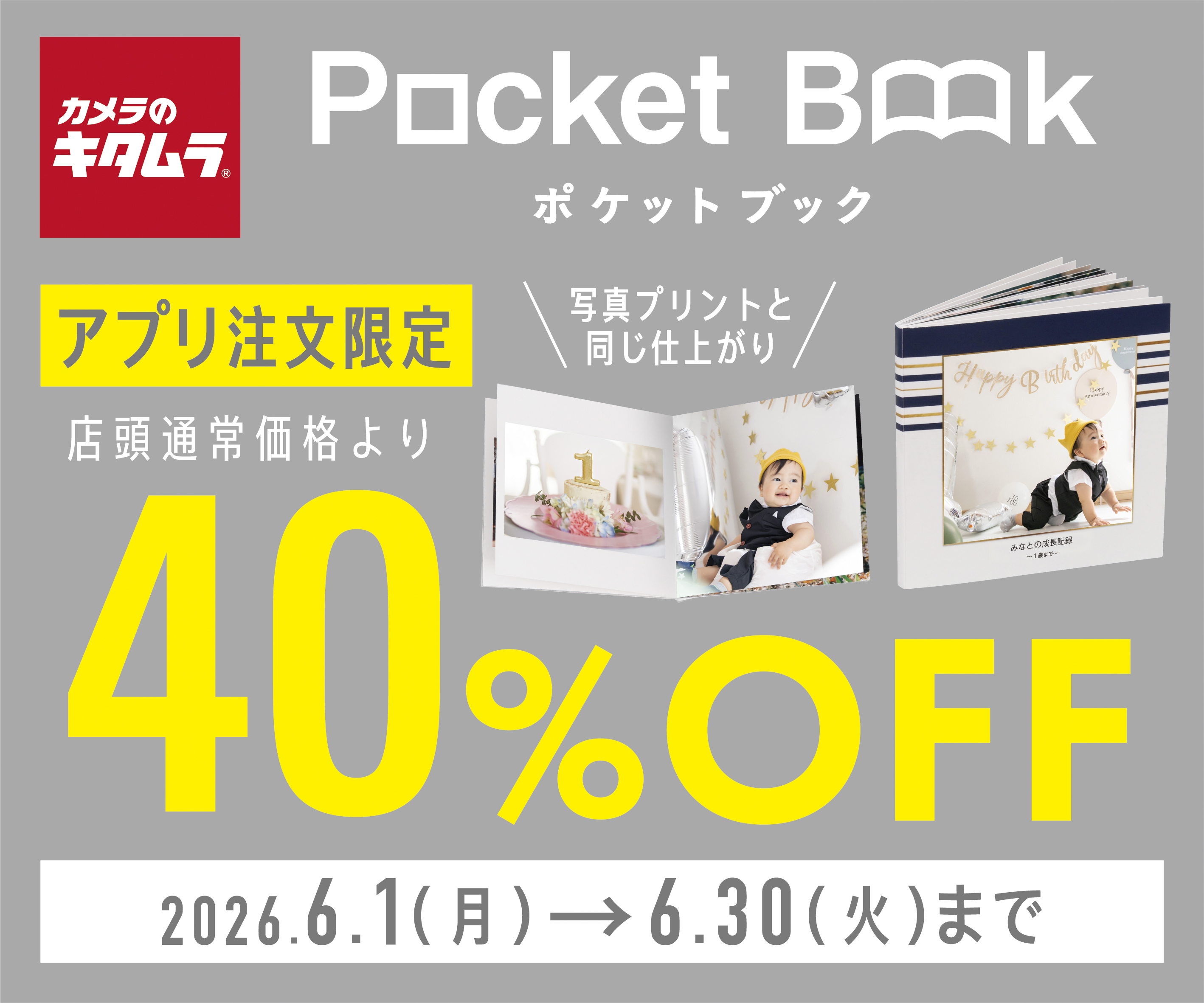 NET注文限定　ポケットブック40％OFF
