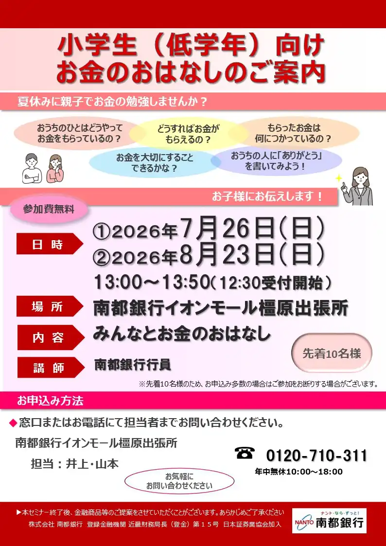 小学生向けお金のおはなし
