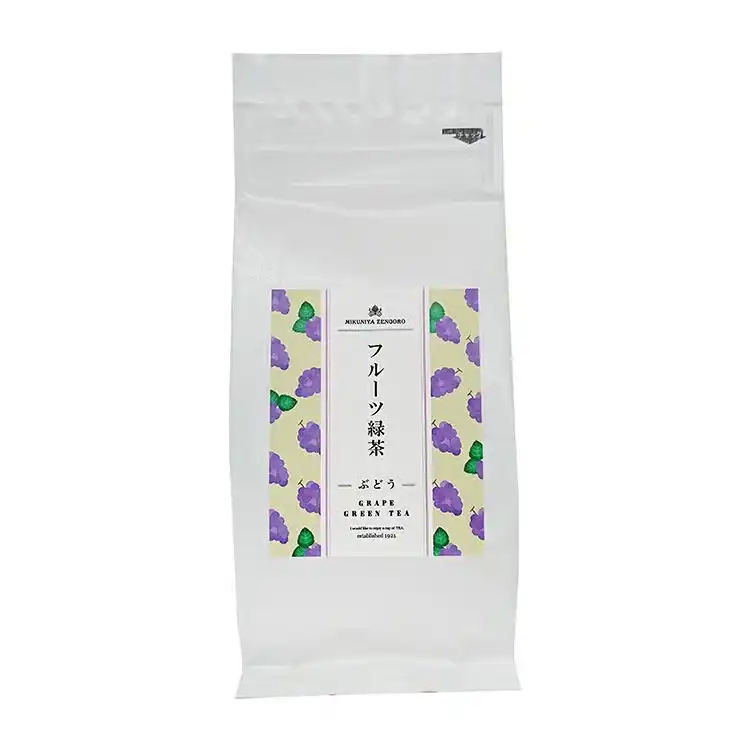 フルーツ緑茶ぶどう＜発売中＞！