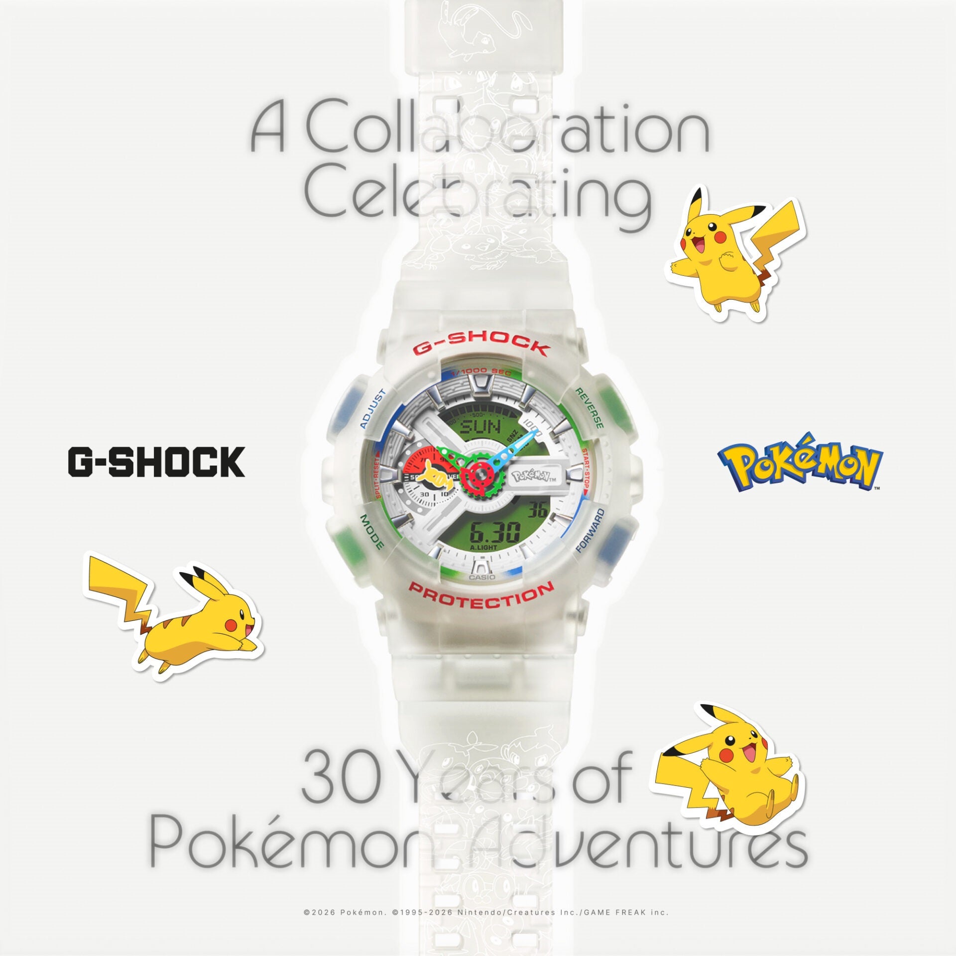 ニュース｜ショップニュース｜7月17日(金)発売 ポケモンコラボG-SHOCK